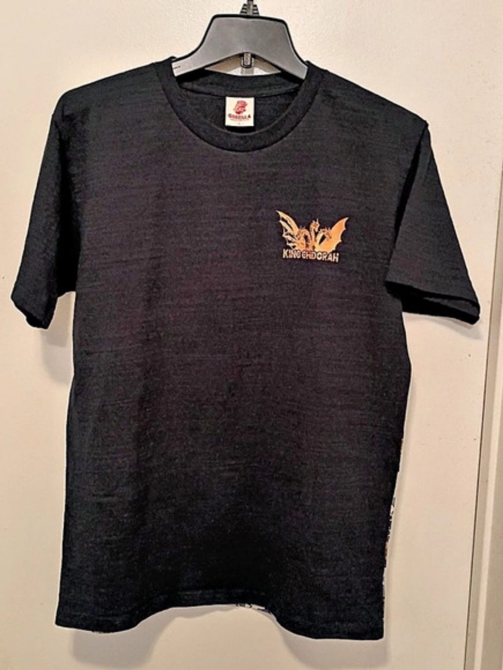 Godzilla Ukiyo-e King Ghidorah T-Shirt Graphic Tee Large